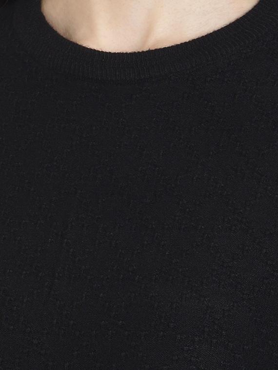 round neck wool regular pullover - 17271176 - Zoom Image - 5