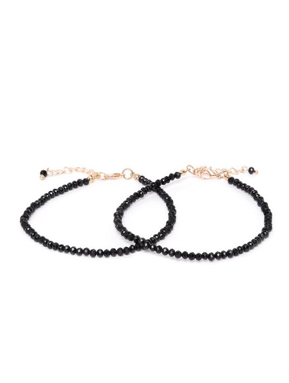 black metal anklets and payal - 17271448 - Zoom Image - 1