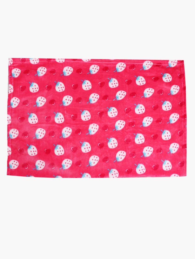 pink fleece blanket - 17271483 - Zoom Image - 1