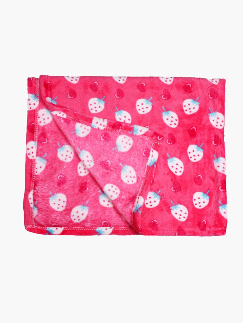 pink fleece blanket - 17271483 - Zoom Image - 3