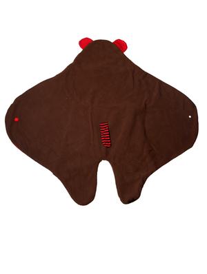 brown fleece blanket - 17271496 - Standard Image - 3