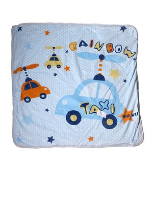 blue fleece blanket - 17271502 - Standard Image - 3