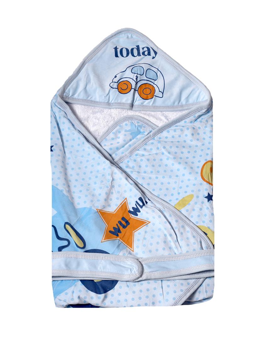 blue fleece blanket - 17271502 - Zoom Image - 1