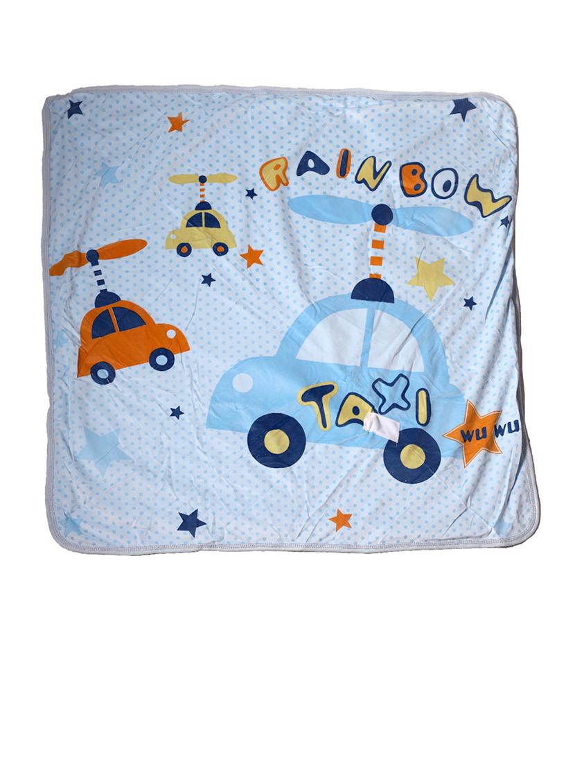 blue fleece blanket - 17271502 - Zoom Image - 3