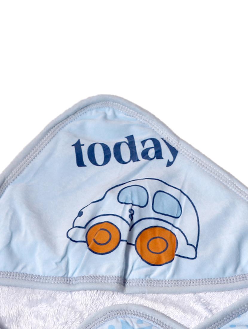 blue fleece blanket - 17271502 - Zoom Image - 4