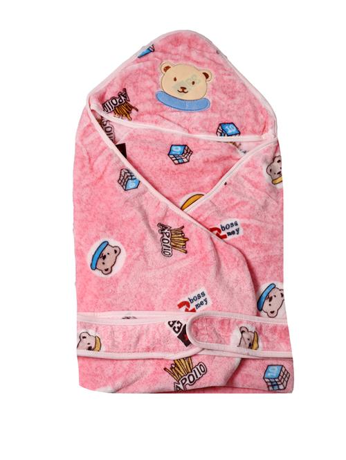 pink fleece blanket - 17271505 - Standard Image - 1