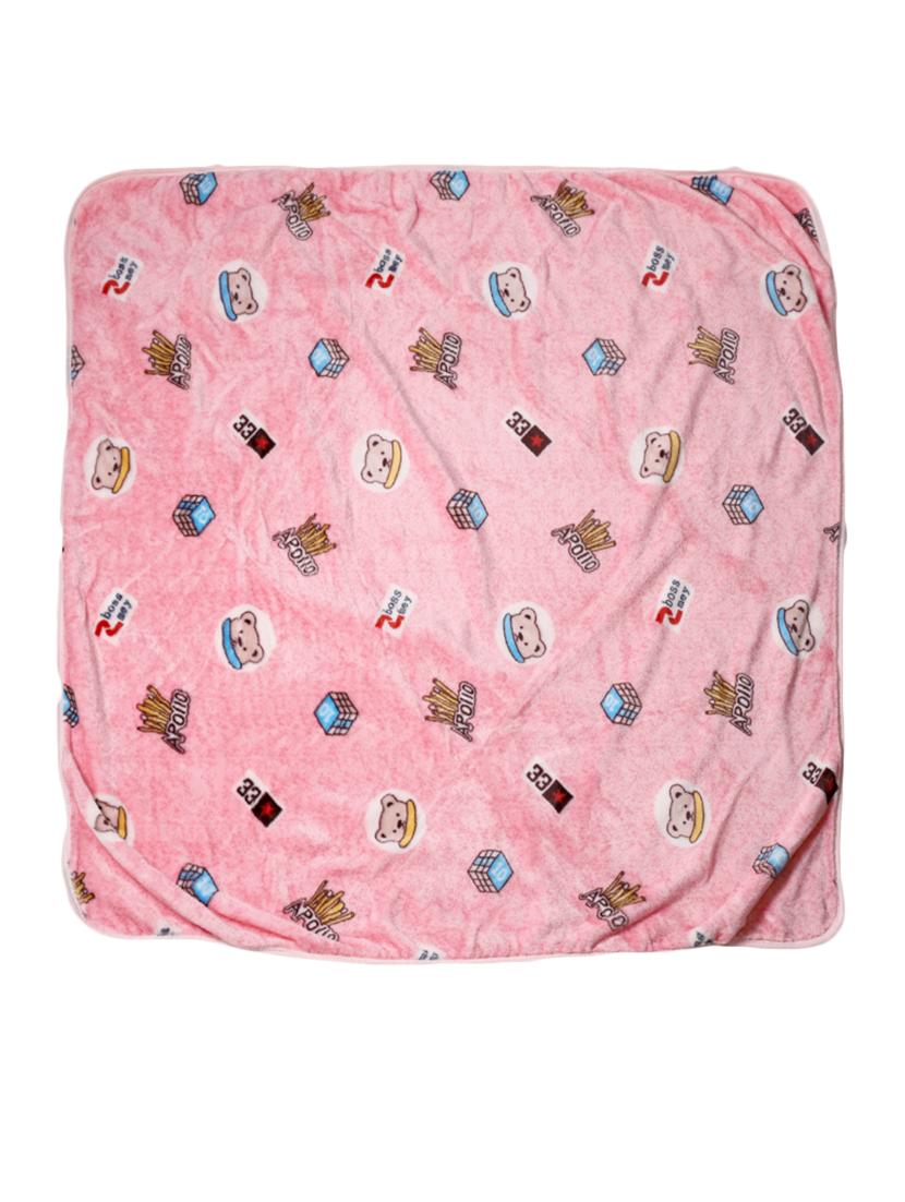 pink fleece blanket - 17271505 - Zoom Image - 3