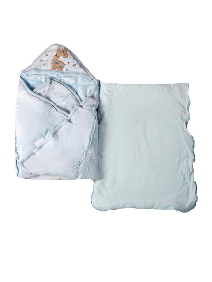 blue fleece blanket - 17271507 - Zoom Image - 2