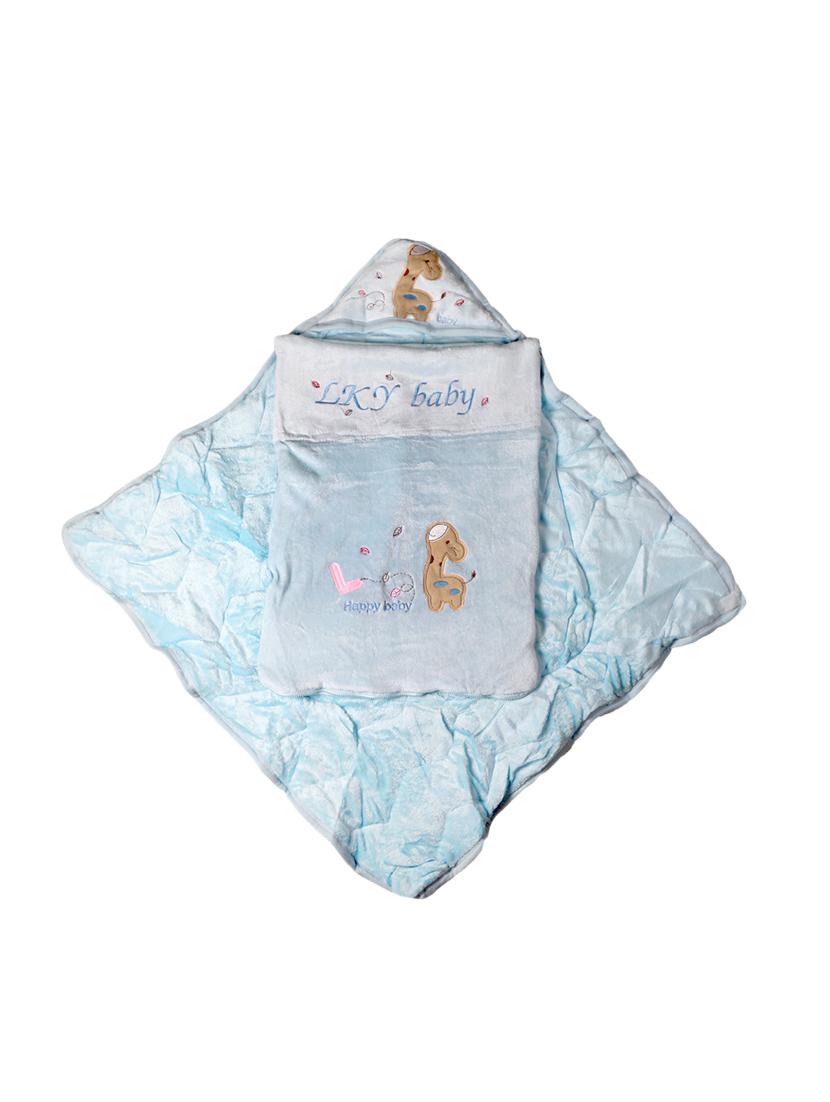 blue fleece blanket - 17271507 - Zoom Image - 3