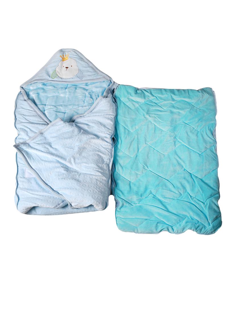 blue fleece blanket - 17271513 - Zoom Image - 2