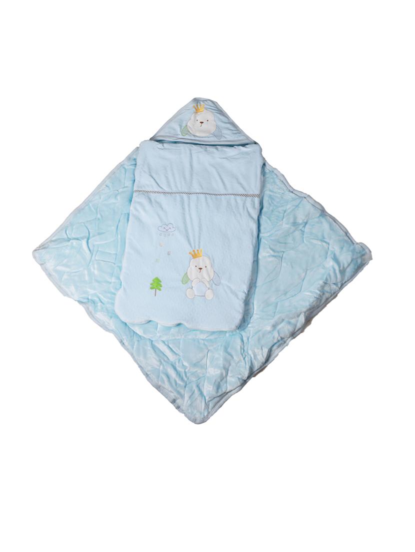 blue fleece blanket - 17271513 - Zoom Image - 3