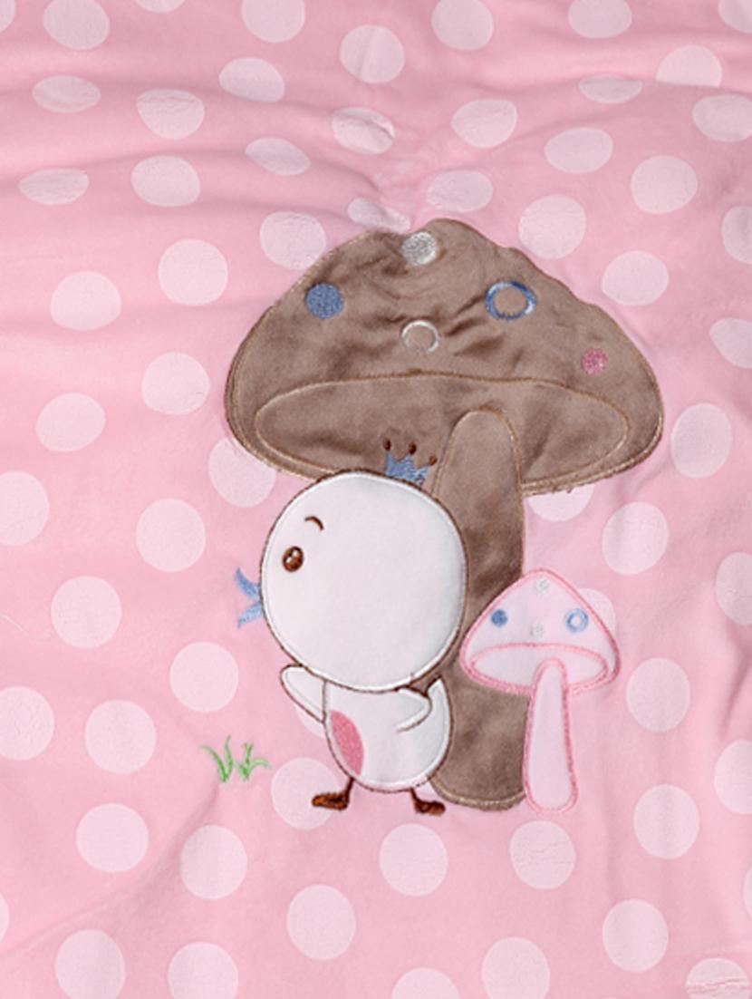 pink fleece blanket - 17271516 - Zoom Image - 4