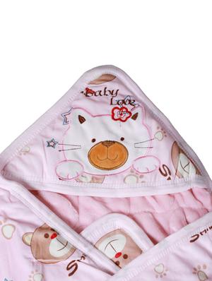 pink fleece blanket - 17271522 - Standard Image - 4
