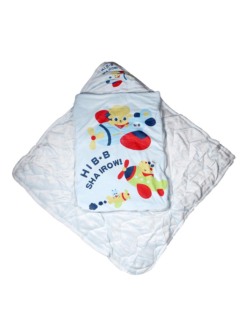 blue fleece blanket - 17271533 - Zoom Image - 3
