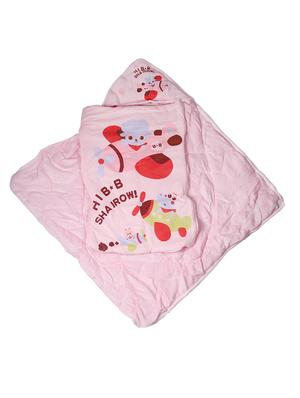 pink fleece blanket - 17271534 - Standard Image - 3