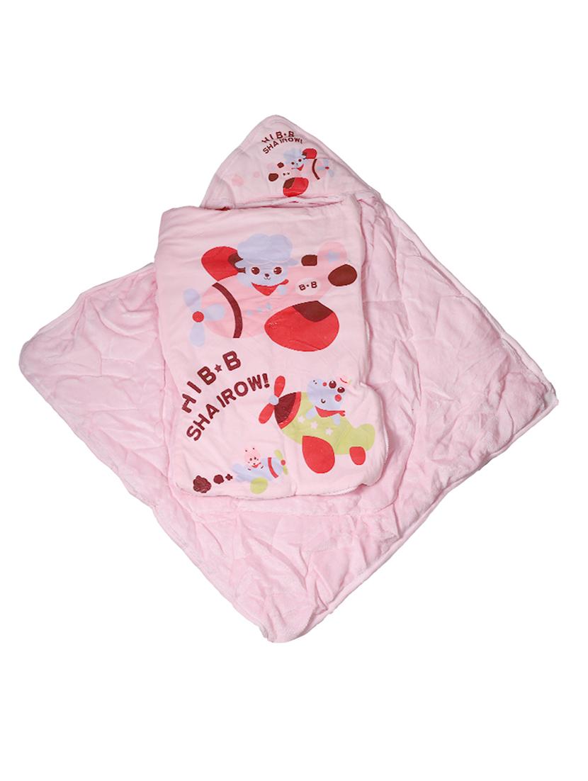 pink fleece blanket - 17271534 - Zoom Image - 3