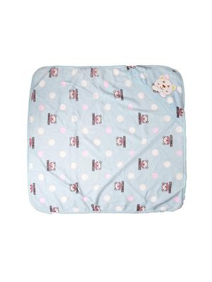 blue fleece blanket - 17271543 - Standard Image - 3