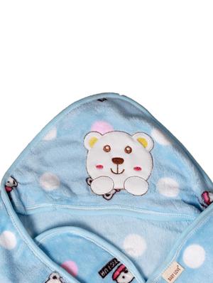 blue fleece blanket - 17271543 - Standard Image - 4