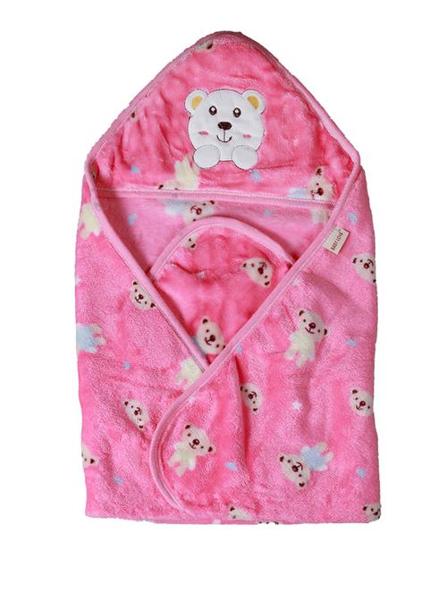 pink fleece blanket - 17271545 - Standard Image - 1