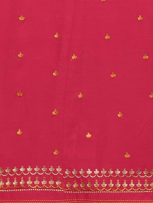 printed palazzo unstitched suit - 17271608 - Standard Image - 4