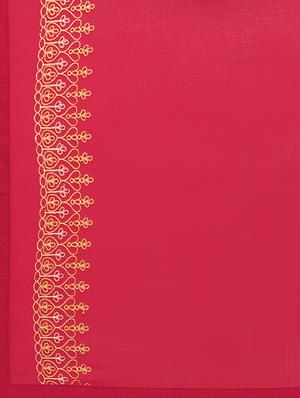 printed palazzo unstitched suit - 17271608 - Standard Image - 5