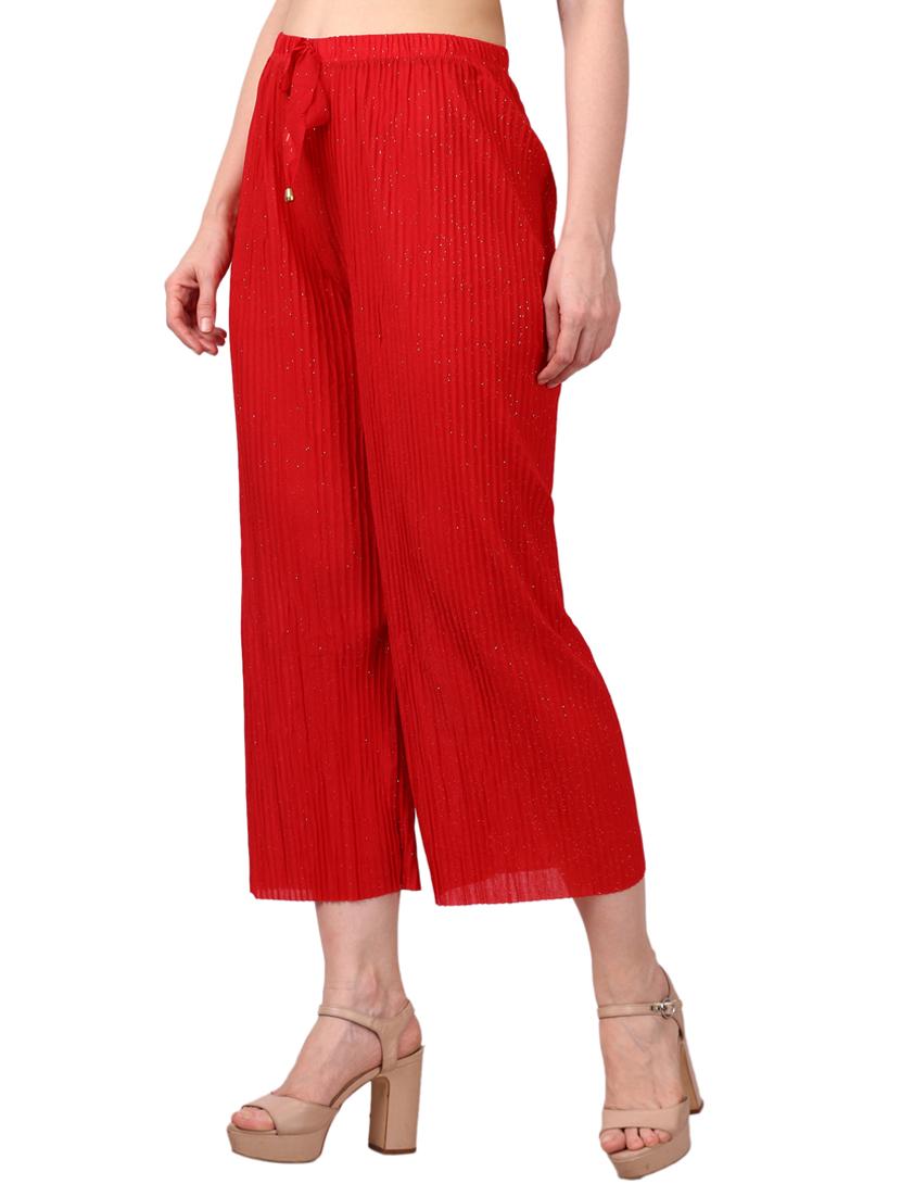 drawstring waist palazzo - 17272066 - Zoom Image - 2
