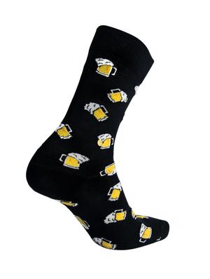 black cotton above ankle length sock - 17272248 - Standard Image - 2