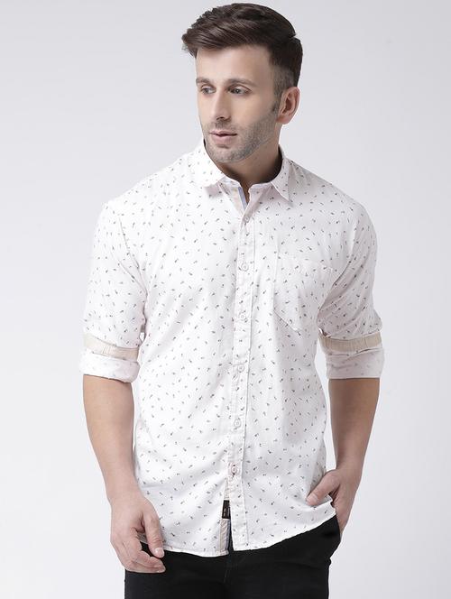 pink printed casual shirt - 17272340 - Standard Image - 1