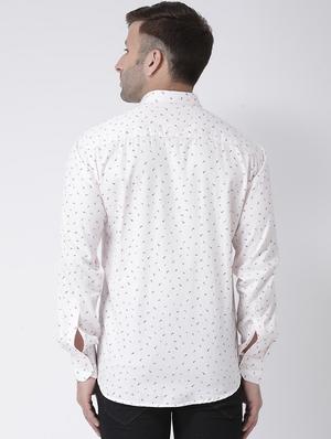 pink printed casual shirt - 17272340 - Standard Image - 3