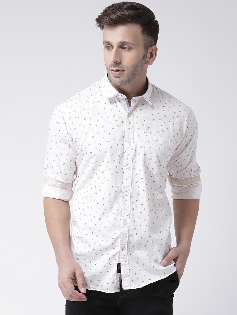 pink printed casual shirt - 17272340 - Zoom Image - 1