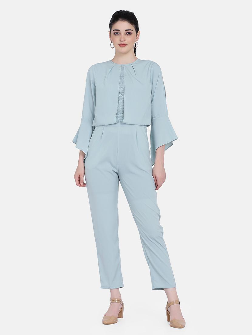 bell sleeved layered jumpsuit - 17272420 - Zoom Image - 2