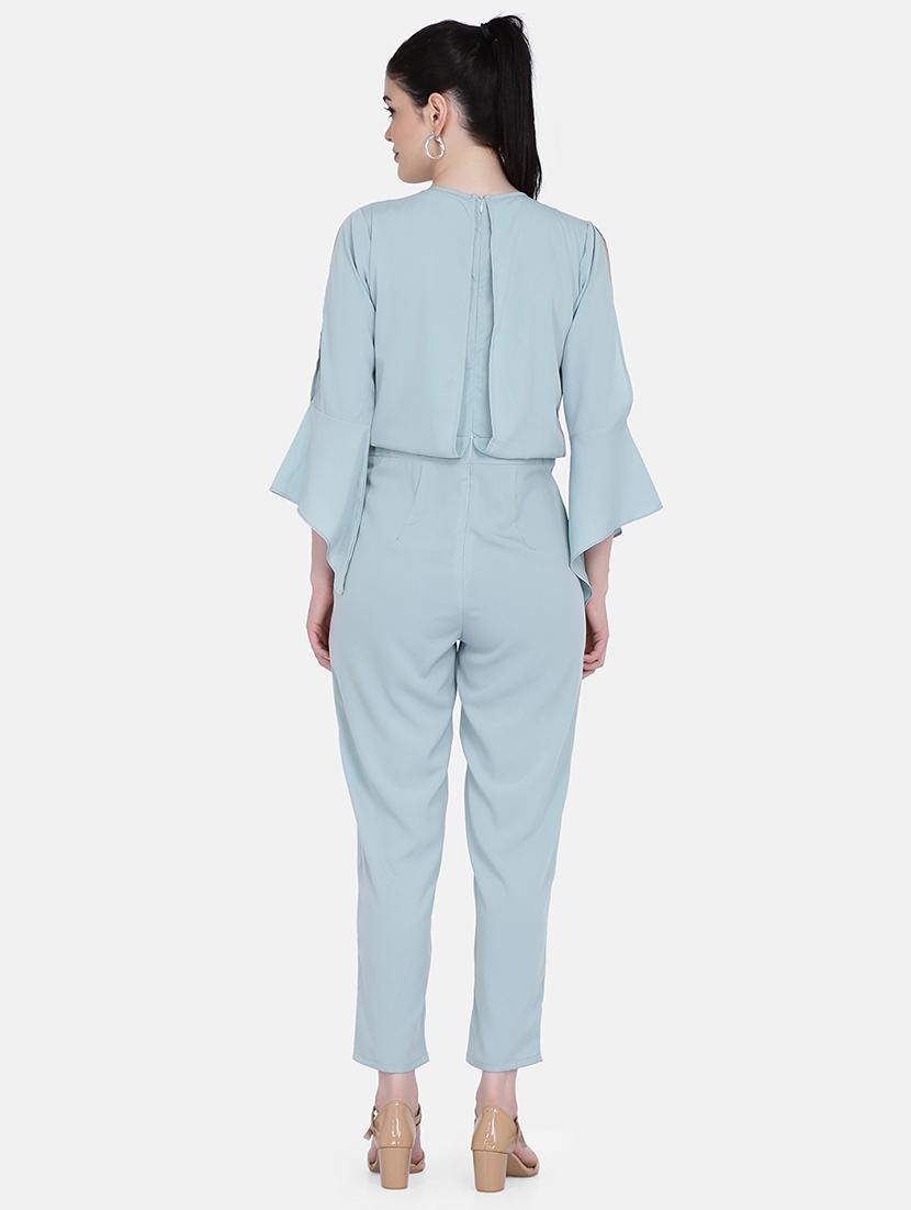 bell sleeved layered jumpsuit - 17272420 - Zoom Image - 3