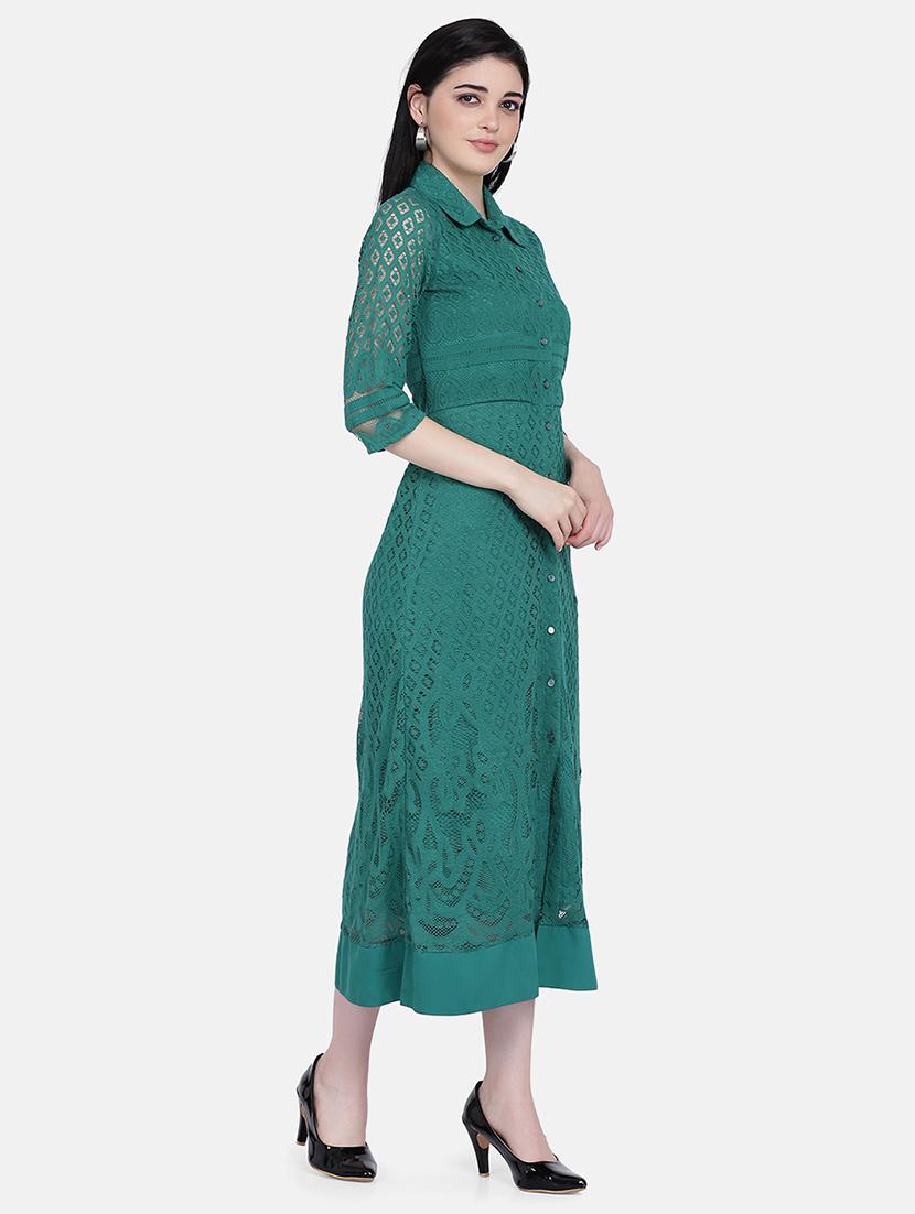button up a-line dress - 17272450 - Zoom Image - 2