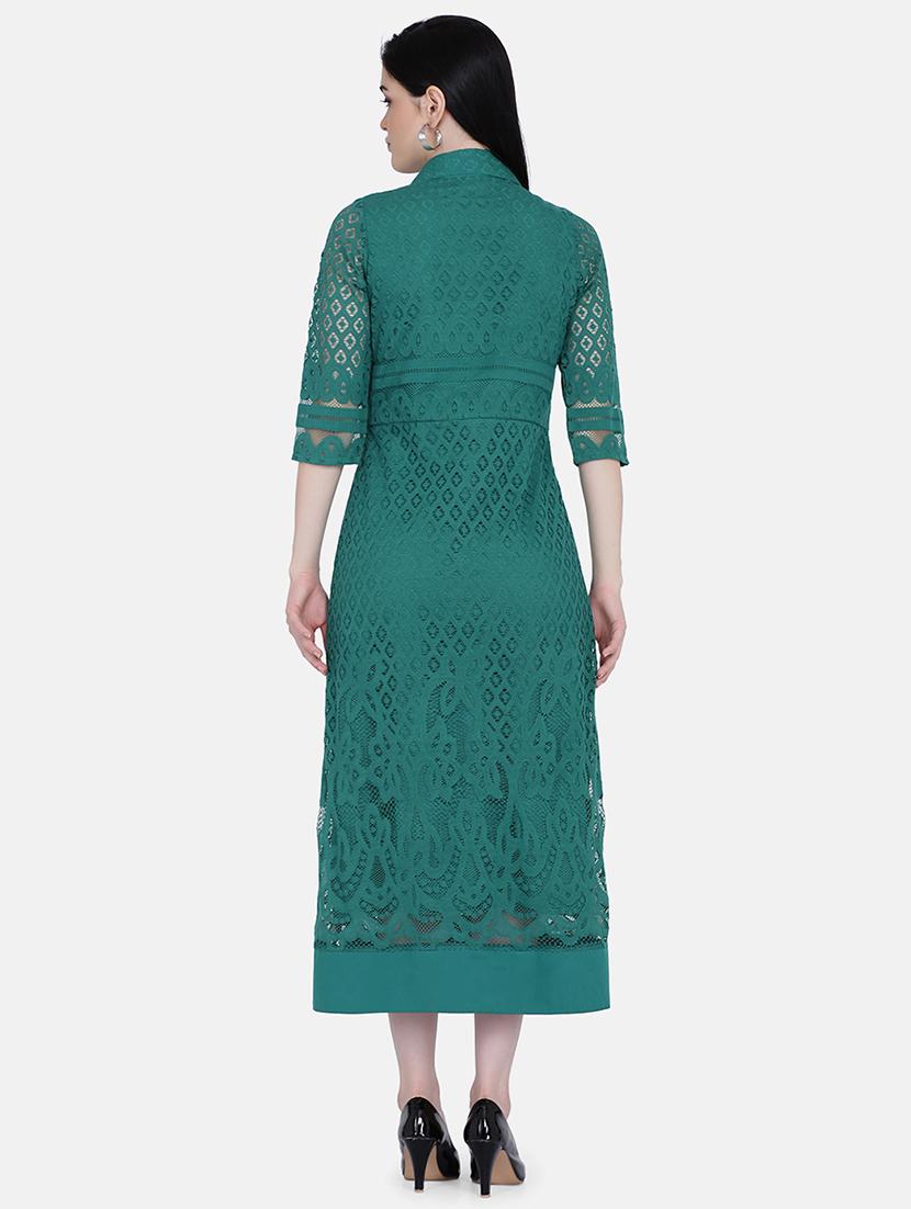 button up a-line dress - 17272450 - Zoom Image - 3