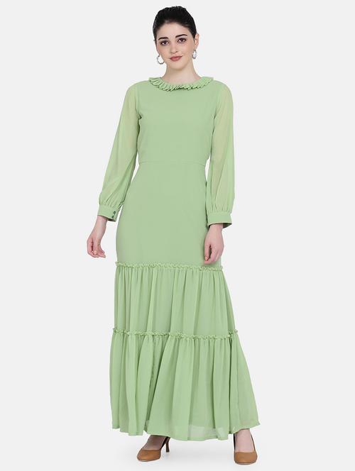 tie back tiered maxi dress - 17272452 - Standard Image - 1