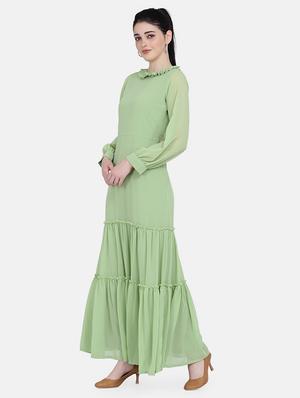 tie back tiered maxi dress - 17272452 - Standard Image - 2