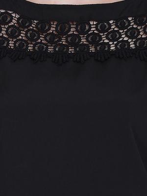 ruffle sleeve laced top - 17272459 - Standard Image - 5