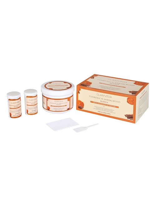 glamveda turmeric & sandalwood face & body bleach - 17272572 - Standard Image - 1