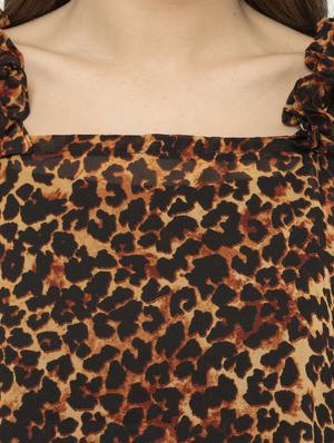 animal printed kaftan - 17272597 - Standard Image - 4