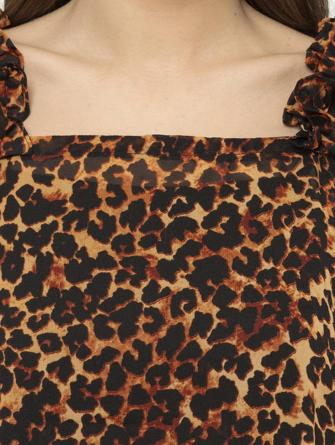 animal printed kaftan - 17272597 - Zoom Image - 4