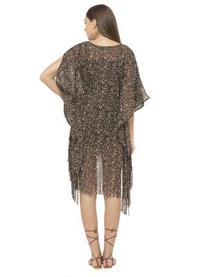 animal printed kaftan - 17272598 - Standard Image - 3
