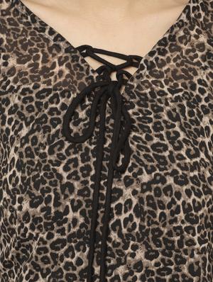 animal printed kaftan - 17272598 - Standard Image - 4