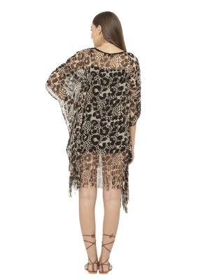 animal printed kaftan - 17272599 - Standard Image - 3