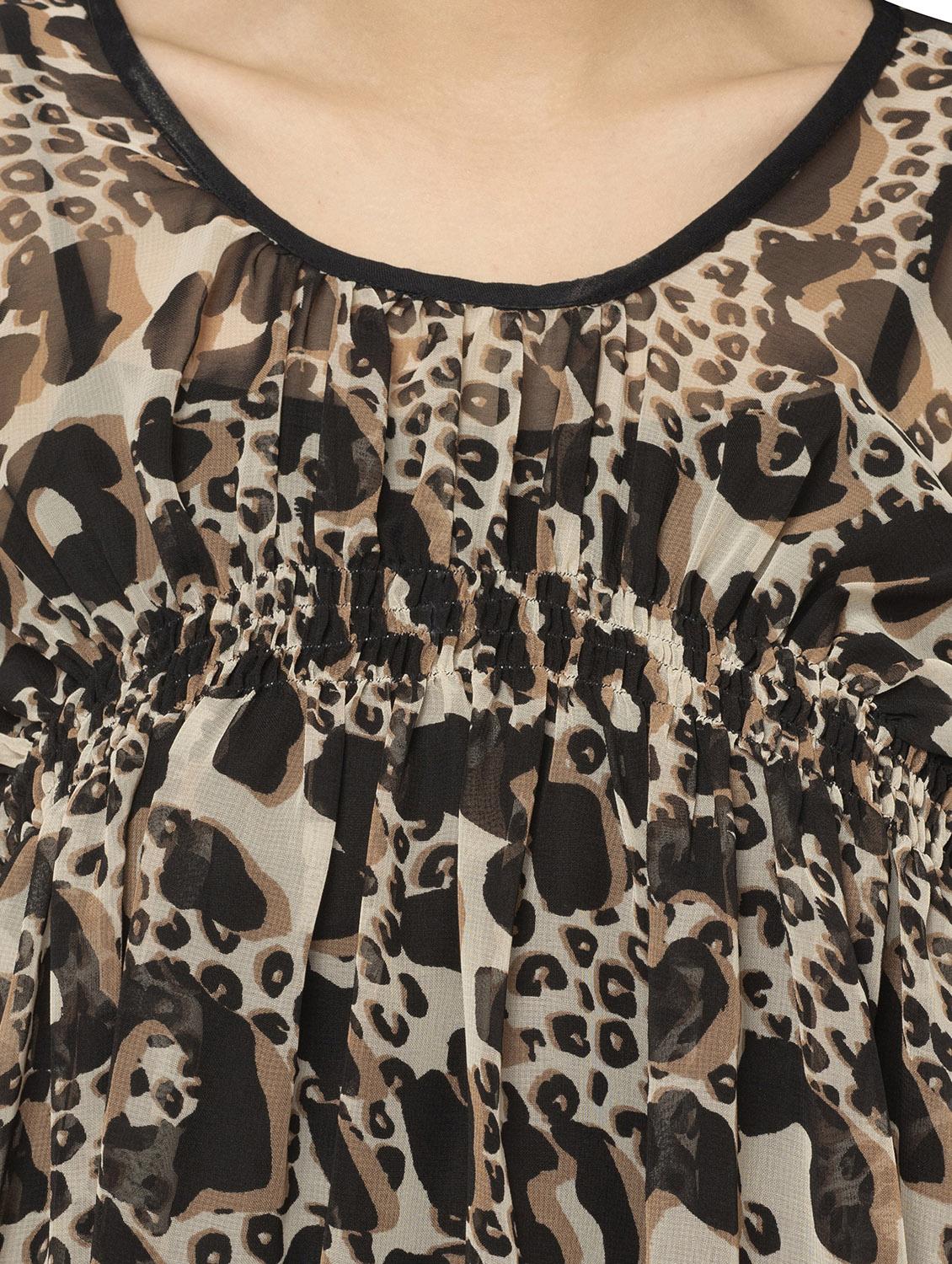 animal printed kaftan - 17272599 - Zoom Image - 4
