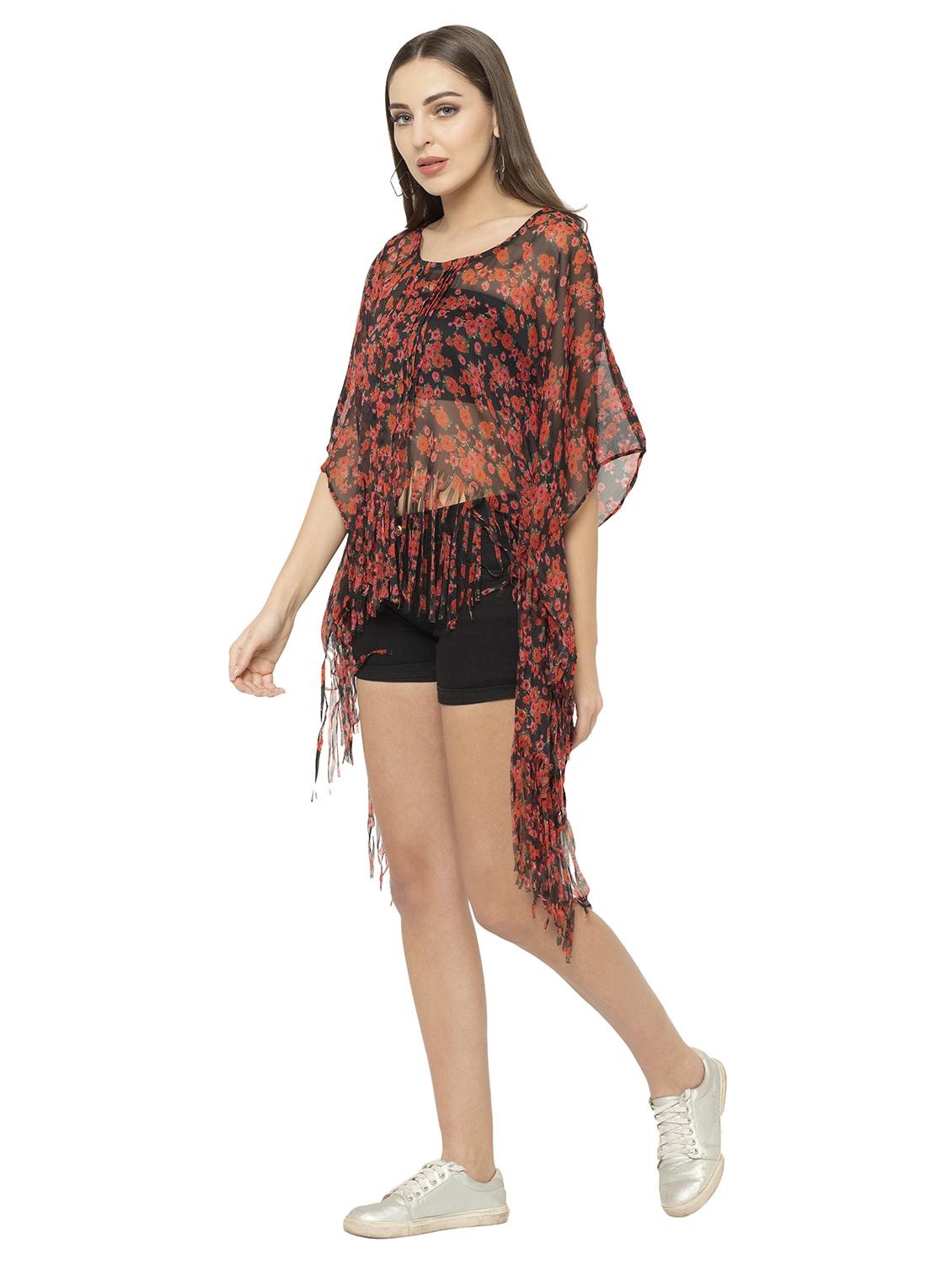 floral print kaftan - 17272601 - Zoom Image - 2