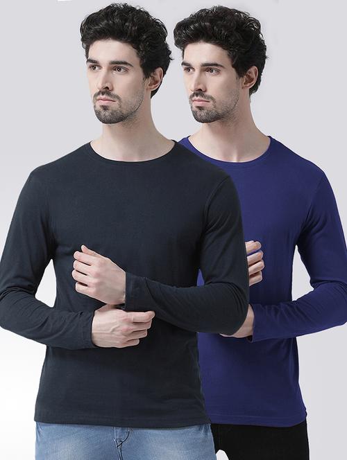 multi colored solid t-shirts combo - 17272667 - Standard Image - 1