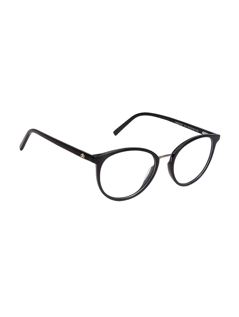 david blake black round women full rim eyeframe -ewdb2306mk1c1 |51mm - 17273650 - Zoom Image - 2