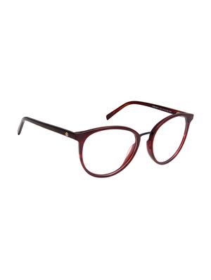 david blake maroon round women full rim eyeframe -ewdb2308mk1c3 |51mm - 17273652 - Standard Image - 2