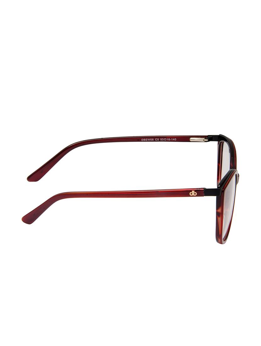 david blake maroon cateye women full rim eyeframe -ewdb2340mk8c5 |53mm - 17273684 - Zoom Image - 3