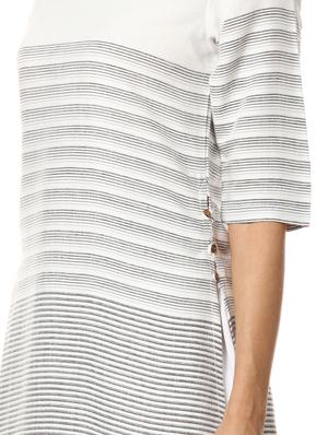 striped straight kurta - 17273697 - Standard Image - 4